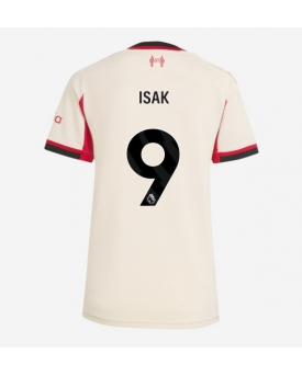 Billige Fotballdrakt Liverpool Alexander Isak #9 Replika Bortedrakt Dame 2025-26 Kortermet Billige Fotballdrakt Liverpool Alexander Isak #9 Replika Bortedrakt Dame 2025-26 Kortermet